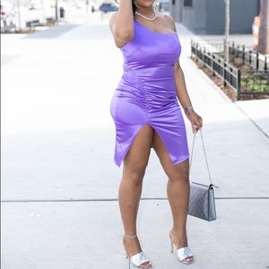 Purple dress
